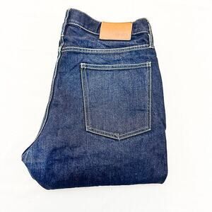Taylor Stitch Men's Slim Selvedge Denim Dark Wash Jeans Size 33